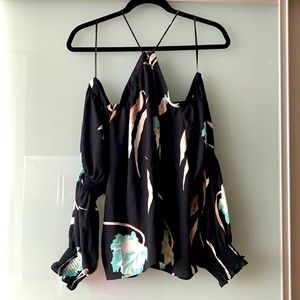 1. State Floral Blouse